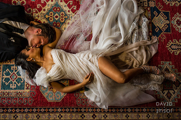 Novios en el Hotel Rosewood de San Miguel de Allende, Mexico