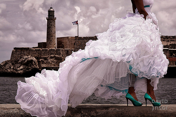 Novia en La Havana cuba